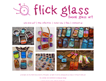 Tablet Screenshot of flickglass.com